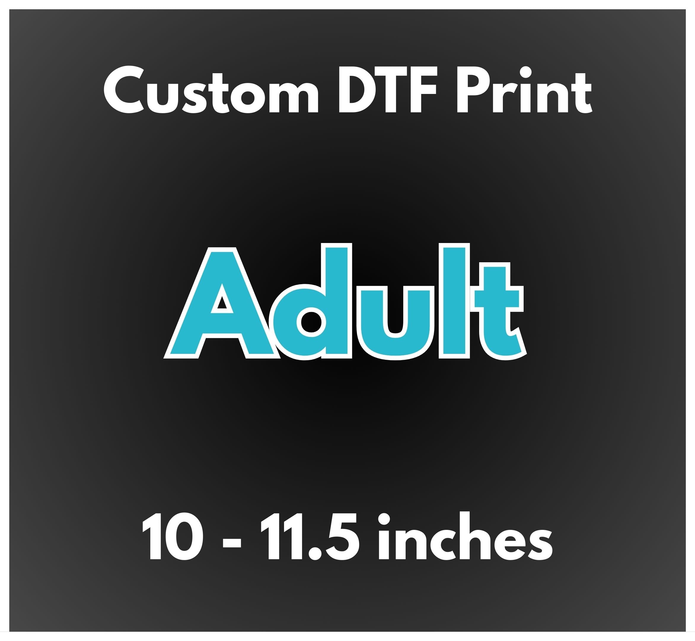Custom Adult Size