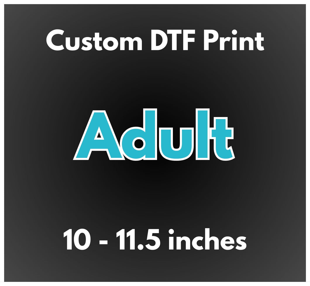 Custom Adult Size