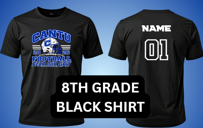 Cantu Football Fan shirts