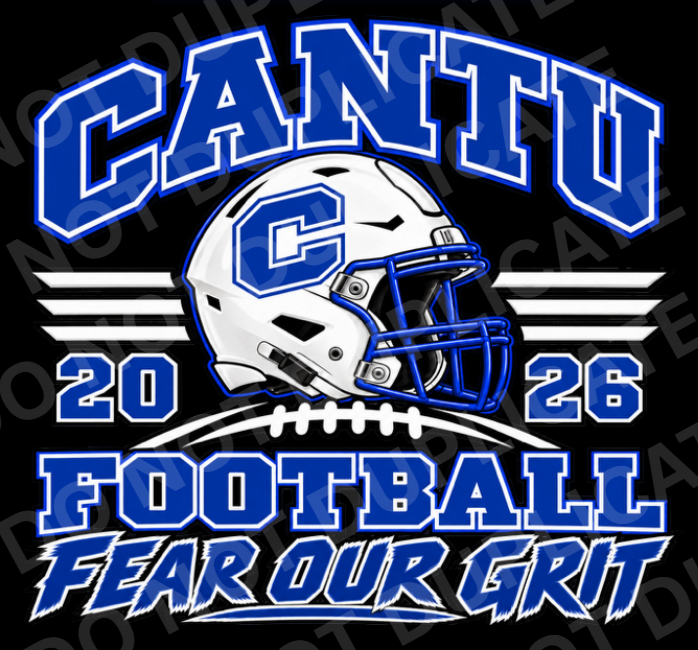 Cantu Football Fan shirts