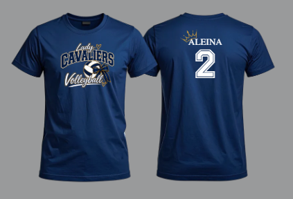 Cavaliers Volleyball Fundraiser Fan shirt