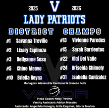Lady Patriots Basketball PLAYOFFS