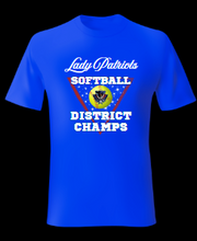 Lady Patriots Softball District Champs shirts