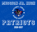 MJH NJHS shirts