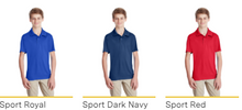 Mission CISD Junior High DRI-FIT POLOS WITH LOGO